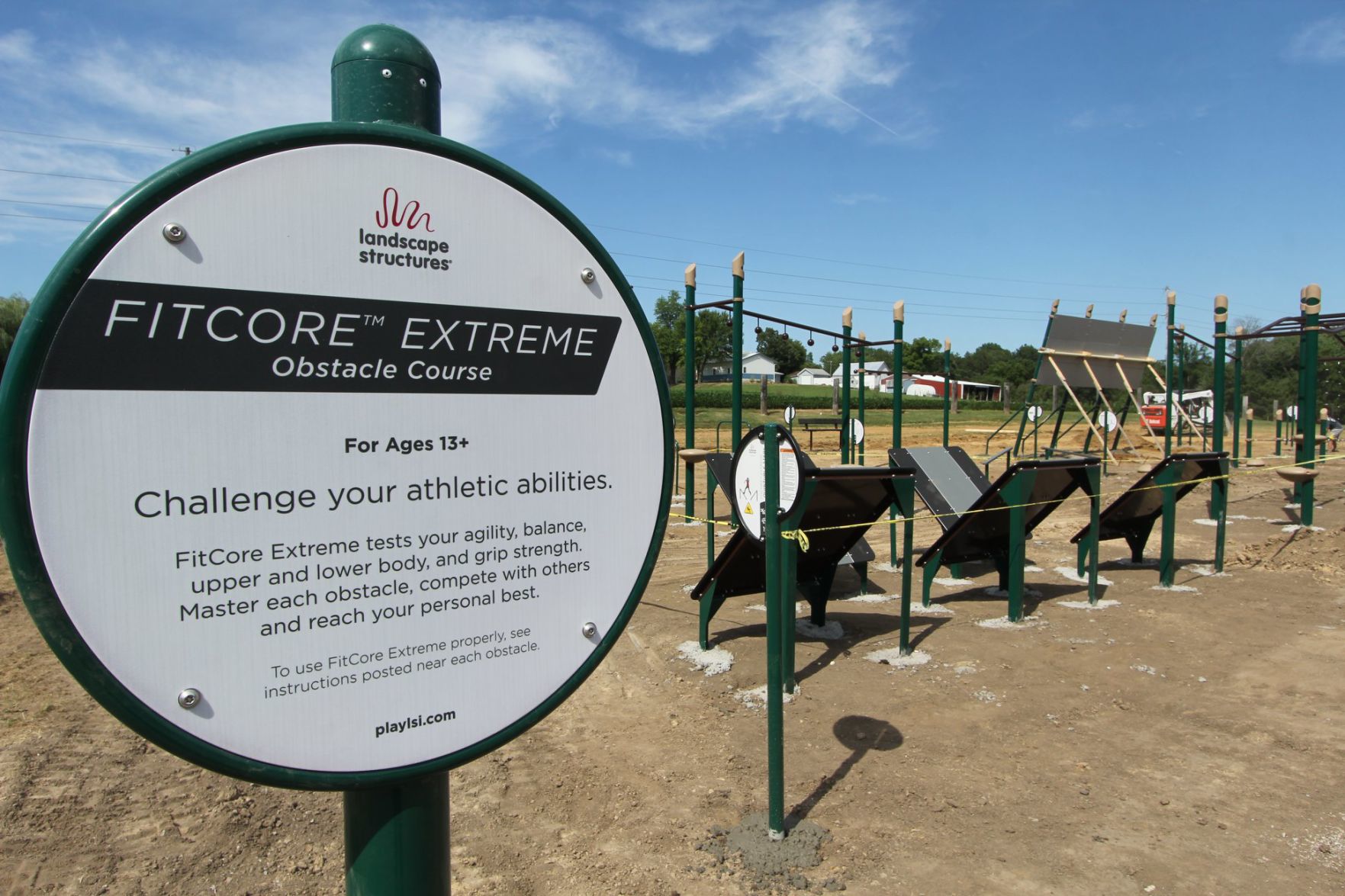 fitness site at Sunderbruch Park